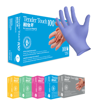 Sempermed® Tender Touch® 100 Nitrile Exam Gloves